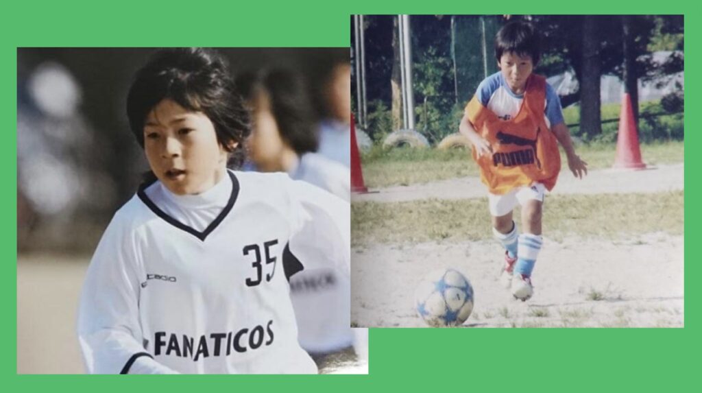 奥抜侃志の小学校時代のサッカー