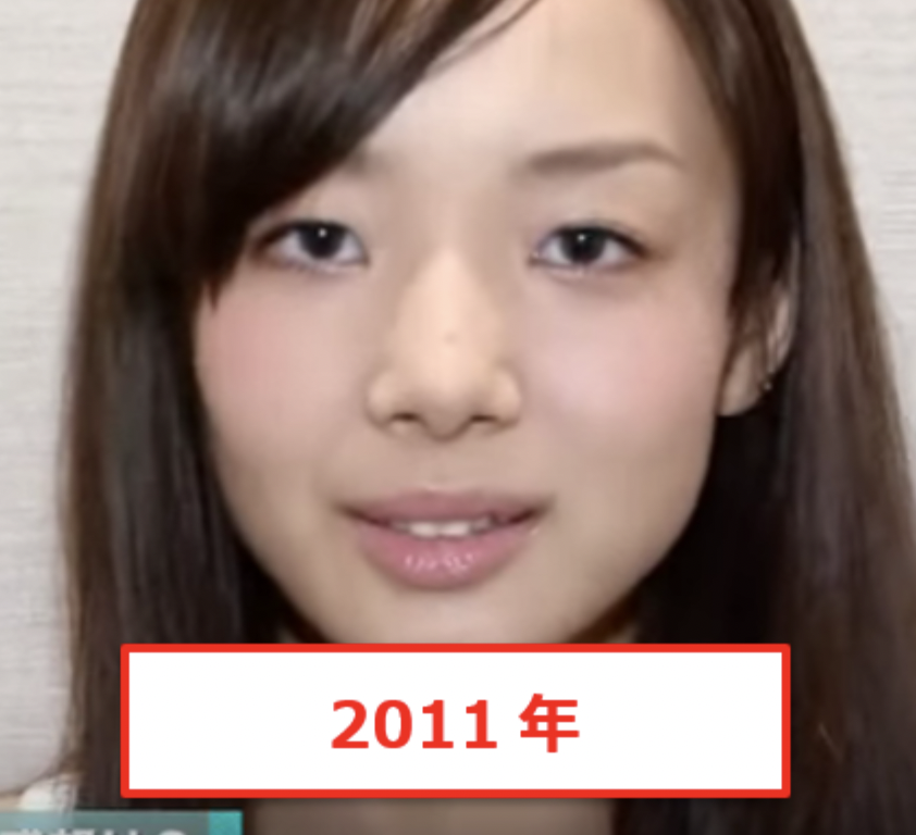 岡田紗佳の2011年の顔
